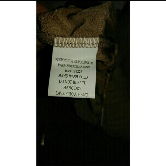 NWOT Accordian Pleated Wide Leg Pants - Picture 5 of 5